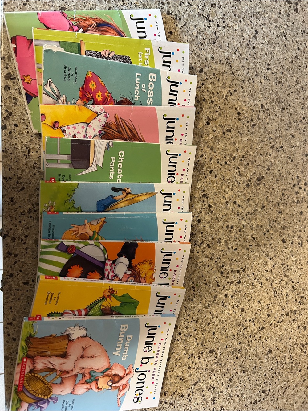 Junie B. Jones Paperback Book Lot - Colorful Children's Collection